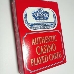 ☄Authentic Texas Station Gaming Hall Played Cards